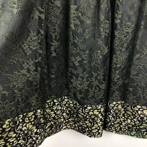 French Connection Molly Lace Fit & Flare Dress - Size 6 - Picture 9 of 16